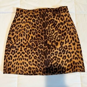 Printed mini skirt